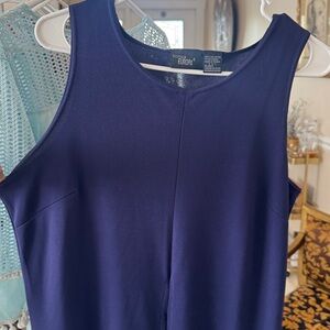Long Elegant Tunic Royal Blue